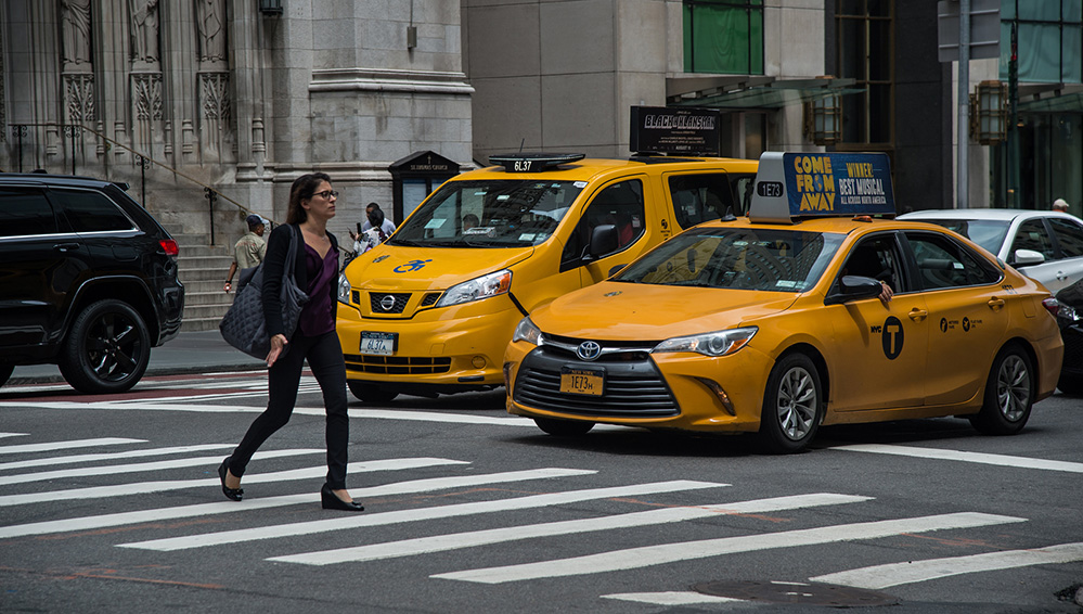 Pedestrian and Taxis 